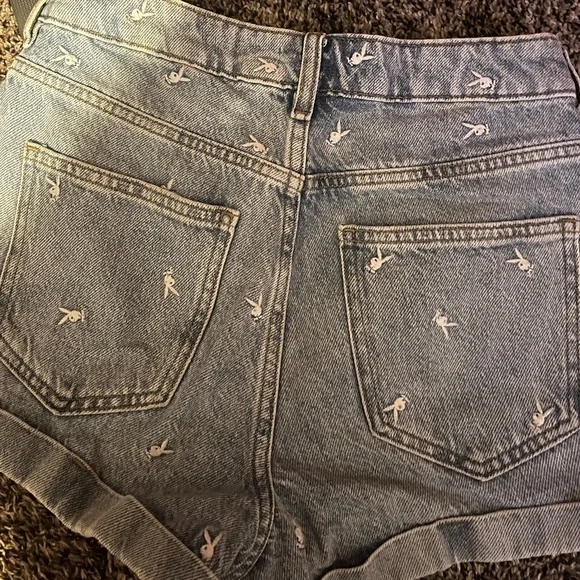 Pacsun Playboy jean shorts - Picture 4 of 4